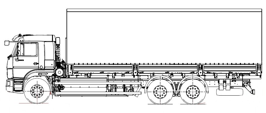 КАМАZ-65117-37 на КПГ