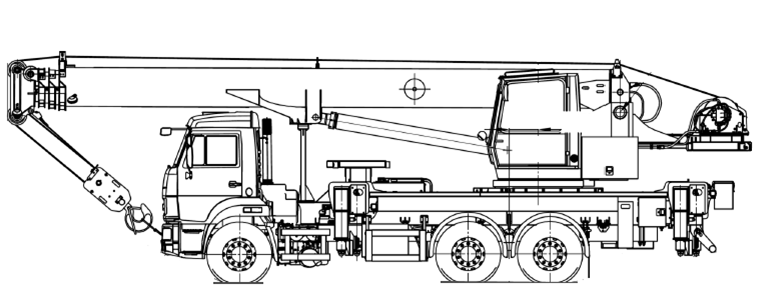 Автомобильный кран КС-55729-1В-3