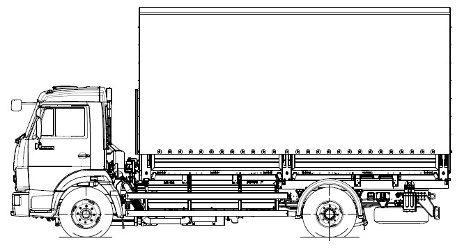 KAMAZ-4308-81 (N5) на КПГ