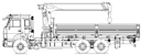 Бортовой автомобиль с КМУ KS1256G-II TOP на шасси KAMAZ-65115 (659000-0001200-24)