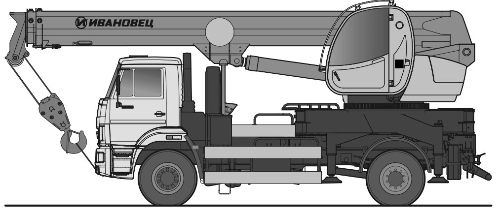 Автомобильный кран КС-55744