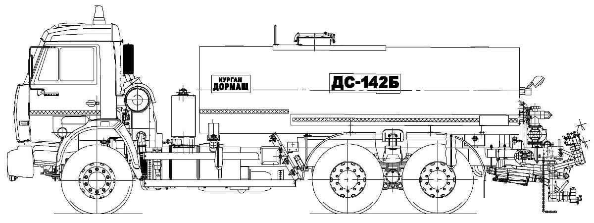 Автогудронатор ДС-142