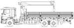 Бортовой автомобиль с КМУ KS1256G-II TOP на шасси KAMAZ-65117 (659000-0001200-22)