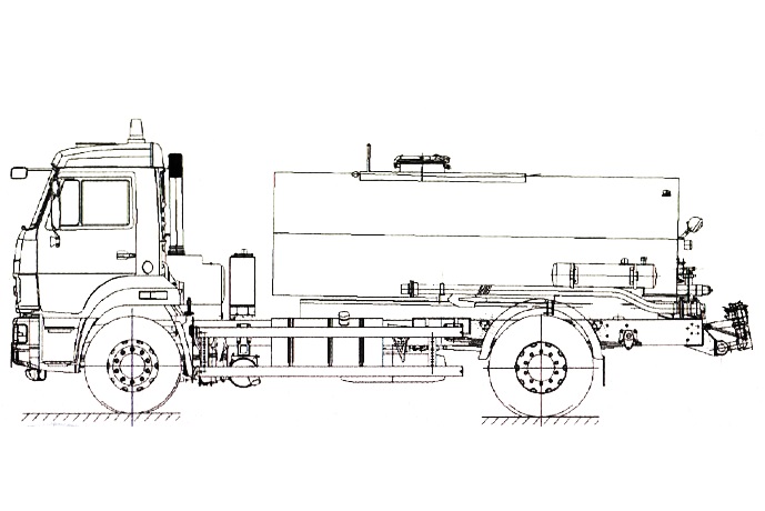Автогудронатор АС-43253