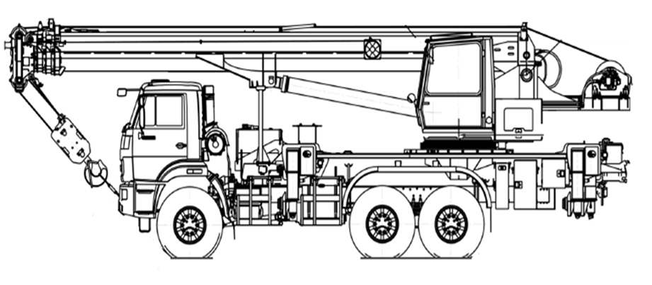 Автомобильный кран КС-55729-5В-3