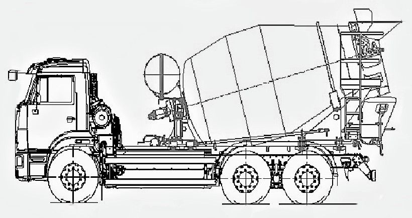 Автобетоносмеситель 58146G