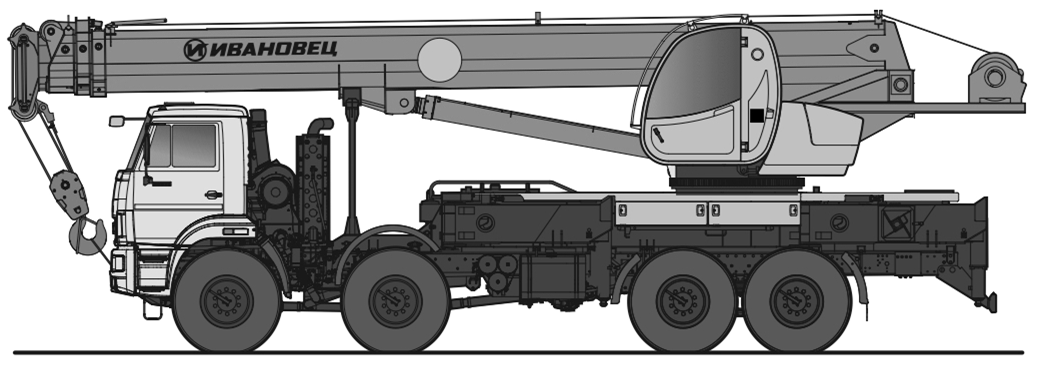 Автомобильный кран КС-65740-7