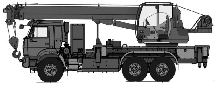 Автомобильный кран КС-45717К-3-54