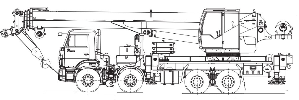 Автомобильный кран КС-55721-1В