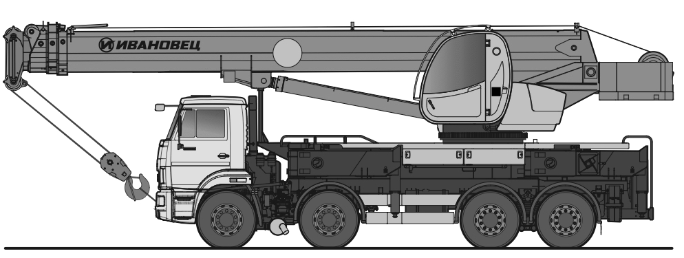 Автомобильный кран КС-65740-6