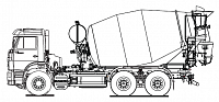 Автобетоносмеситель 5814W9