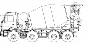 Автобетоносмеситель 5814Y7-01