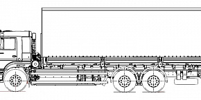 КАМАZ-65117-37 на СПГ