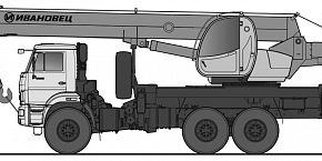 Автомобильный кран КС-35714К-2-10