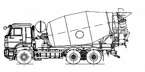 Автобетоносмеситель 58140V