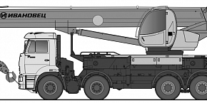 Автомобильный кран КС-65740-8