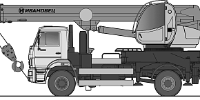 Автомобильный кран КС-55744