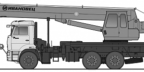 Автомобильный кран КС-45717К-1