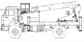 Автогидроподъемник ПСС-131.22Э на шасси 43502