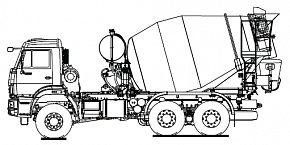 Автобетоносмеситель 58146V