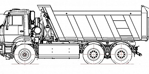 KAMAZ-6520-90 (5P) на СПГ