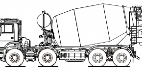 Автобетоносмеситель 5814W0