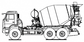 Автобетоносмеситель 58146T-04