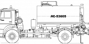 Автогудронатор ДС-53605