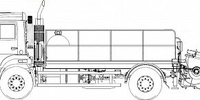 Автобетононасос линейный 581580