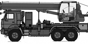 Автомобильный кран КС-35719-7-02 ГБО