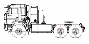 КАМАZ-53504-37 на КПГ