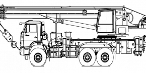Автомобильный кран КС-55729-5В-3