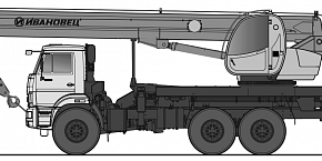 Автомобильный кран КС-45717К-3