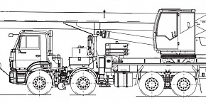 Автомобильный кран КС-55721-1В
