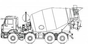 Автобетоносмеситель 5814Y9